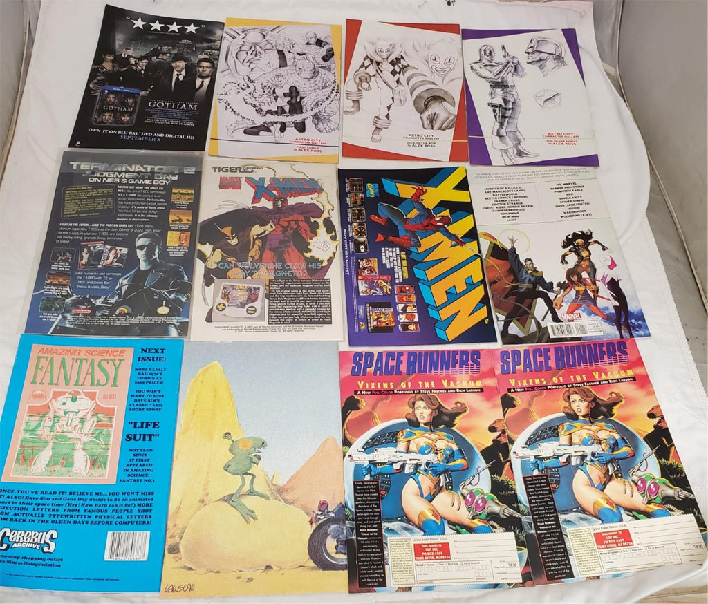 Lot of 12 DC Batman Astrocity Marvel XForce Cerebus & Others Comic Books #5