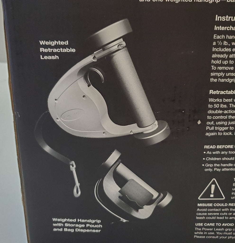 Power Leash Weighted Exercise System, Work Out While Walking Your Dog