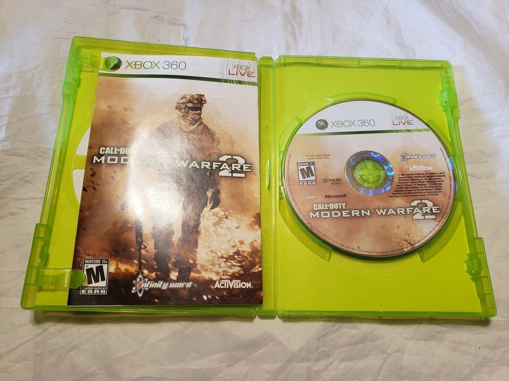 Call of Duty: Modern Warfare 2 Microsoft Xbox 360, 2009 Dolby Digital Game Disc