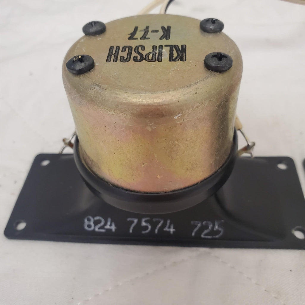 Set of 2 KLIPSCH K-77 Horn Tweeter for Cornwall & Heresy