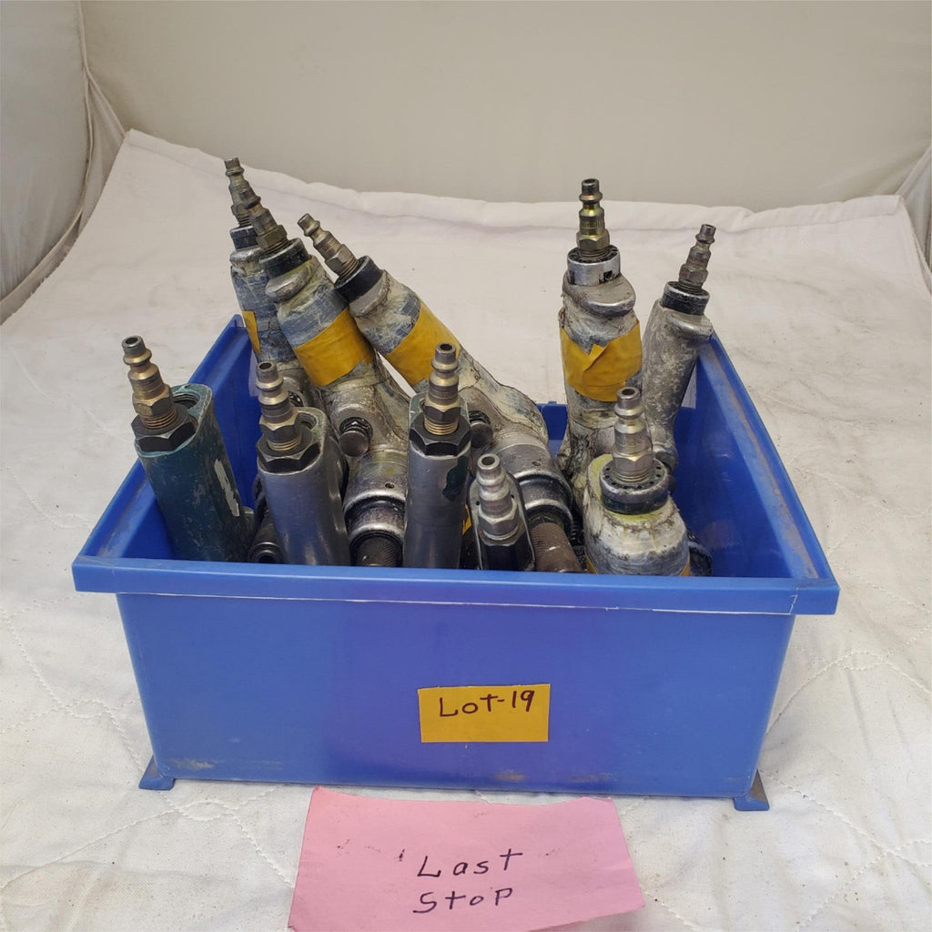 Lot of Cleco Pneumatic Screwdriver/Nutrunner & Rivet Gun Aircraft Tools Lot-19