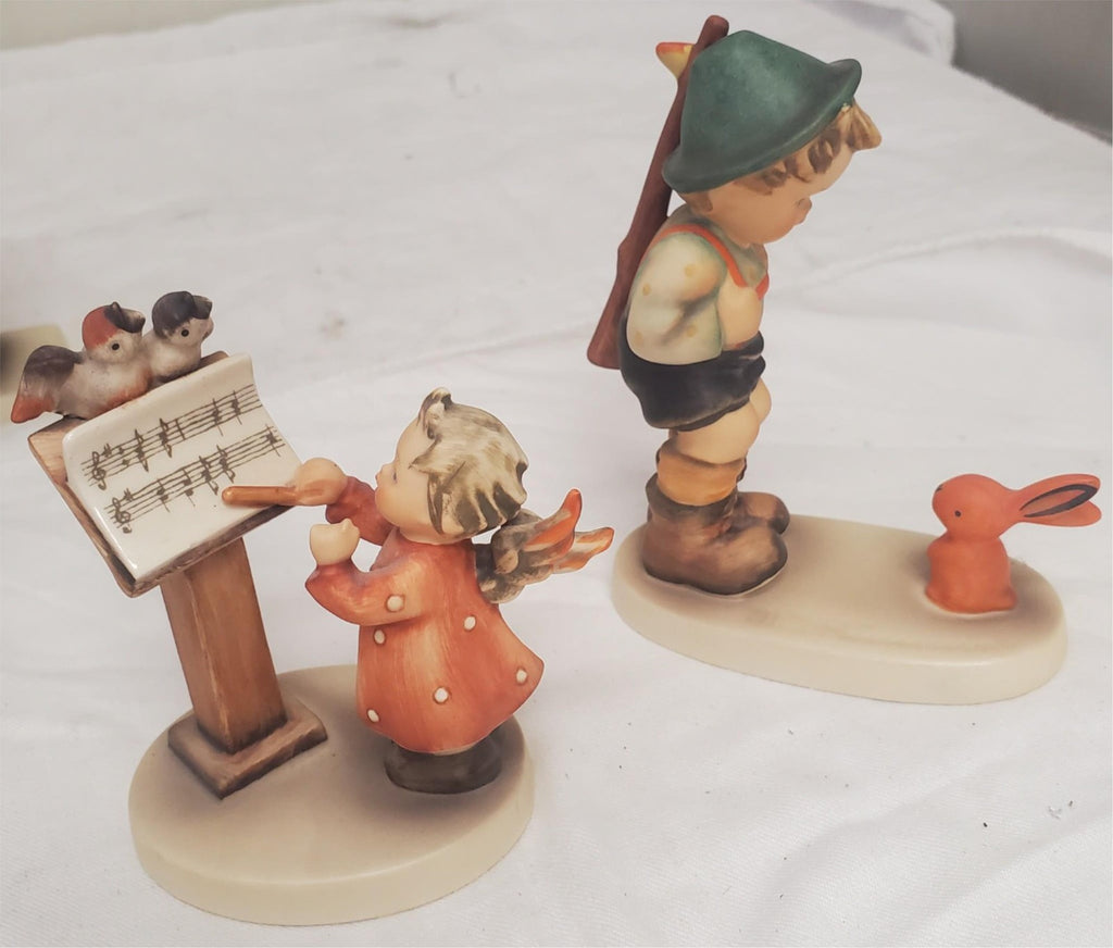 Lot of 12 Vintage Hummel Hand-Painted Ceramic Child Figurines