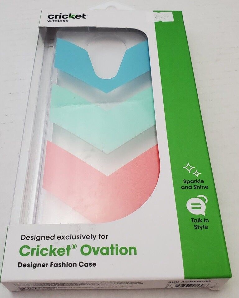 Cricket Wireless Cricket Ovation Smartphone Designer Fashion Case