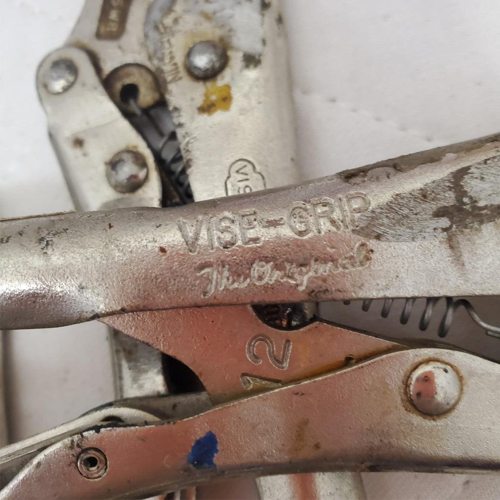 Lot of 8 Assorted Adjustable Locking Pliers Set LOT-798