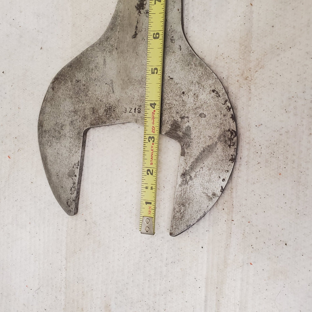 Vintage Large Open Ended Wrench LOT 567