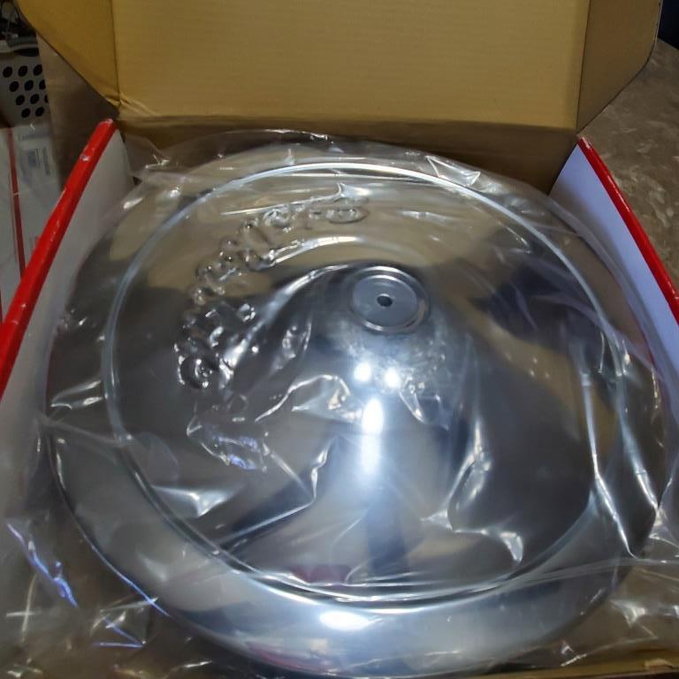 Edelbrock 1221 Pro-Flo 14" Round Air Cleaner / Filter w Air Cleaner Riser