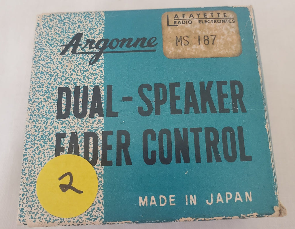 Argonne AR-319 Dual Speaker Fader Control