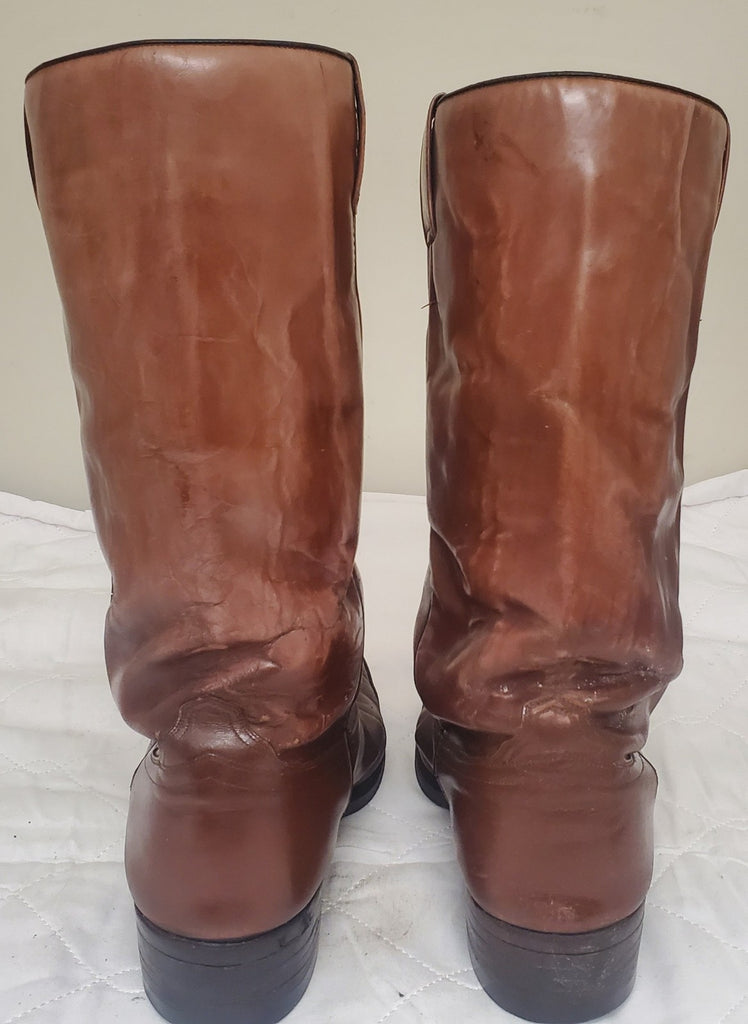 Made in Spain 10.5 Men_s Brown Leather Boots 6500 D