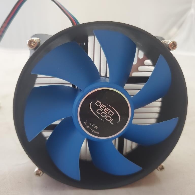 DEEPCOOL 100mm CPU Blue Fan with Heatsink Cooler for Intel LGA