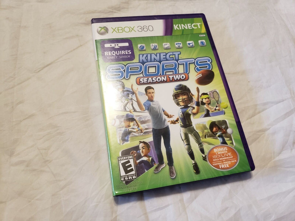 Kinect Sports Season Two 2 Microsoft Xbox 360
