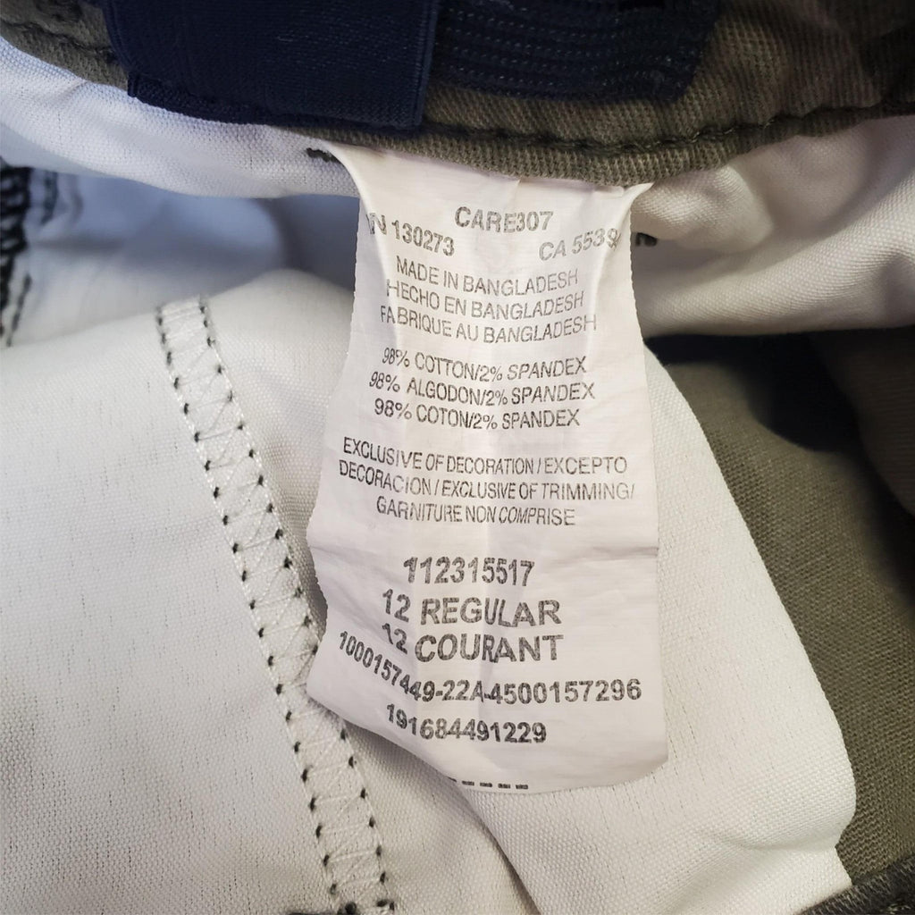 Lot of 5 Wrangler Boys Cargo Bermuda Shorts Size 12, 10