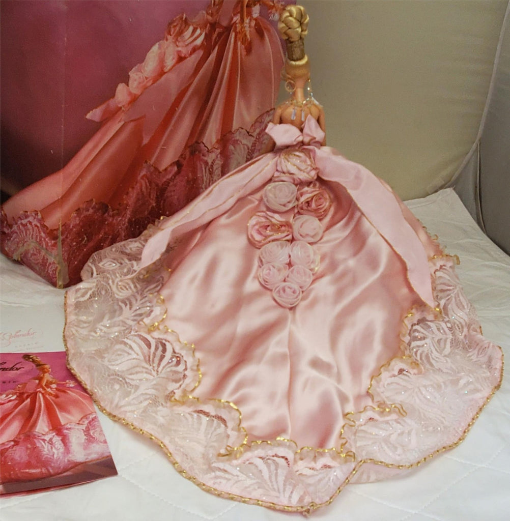 1996 Pink Splendor Barbie #00642 LE Mattel Gold Label Collector Doll