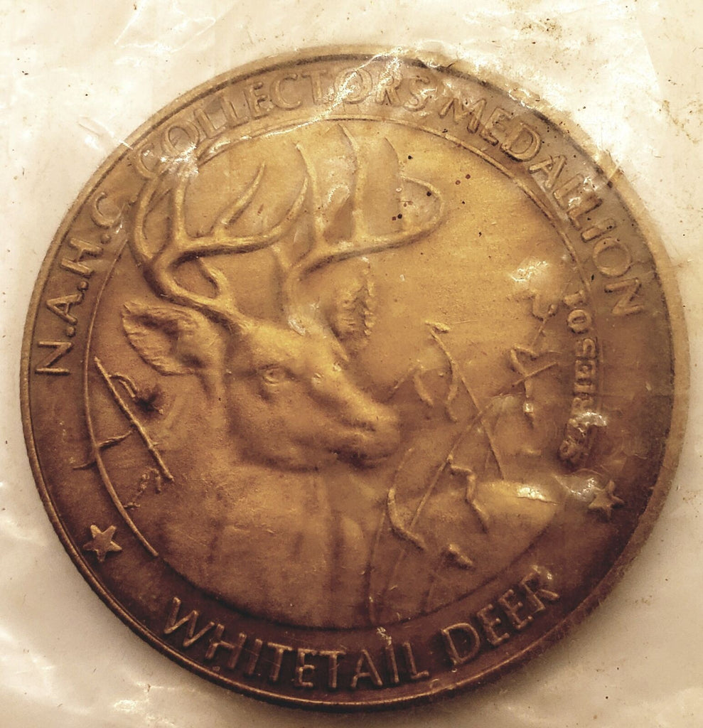 N.A.H.C Collectors Medallion White Tail Deer - Big Game Collector's Series
