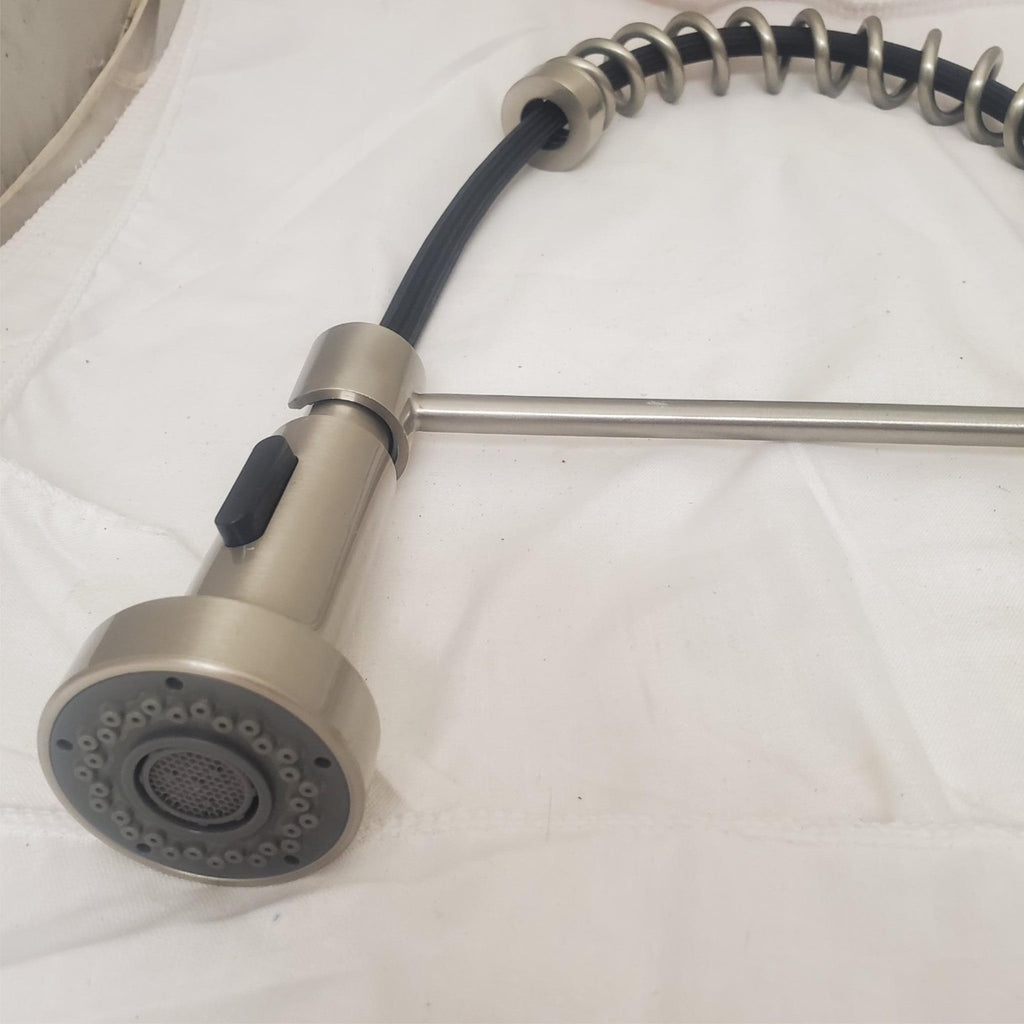 Professional Style Stainless Steel Pull Down Kitchen Faucet Sprayer