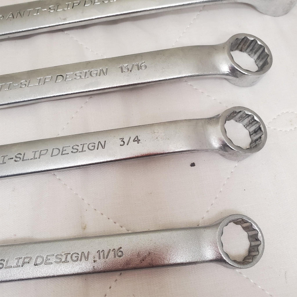 Lot of 4 Proto Anti-Slip Design Combination Wrench LOT-761
