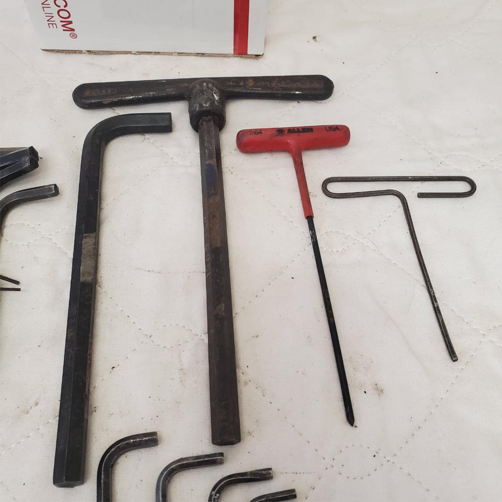 Lot of Assorted Hex-L Key & T-Handle Allen Wrench Lot-363