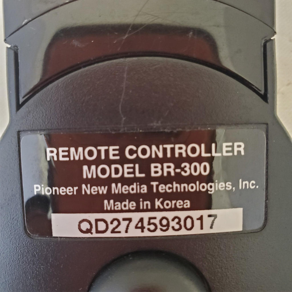 Pioneer Electronic Corp Model BR-300 Beige Remote Control 