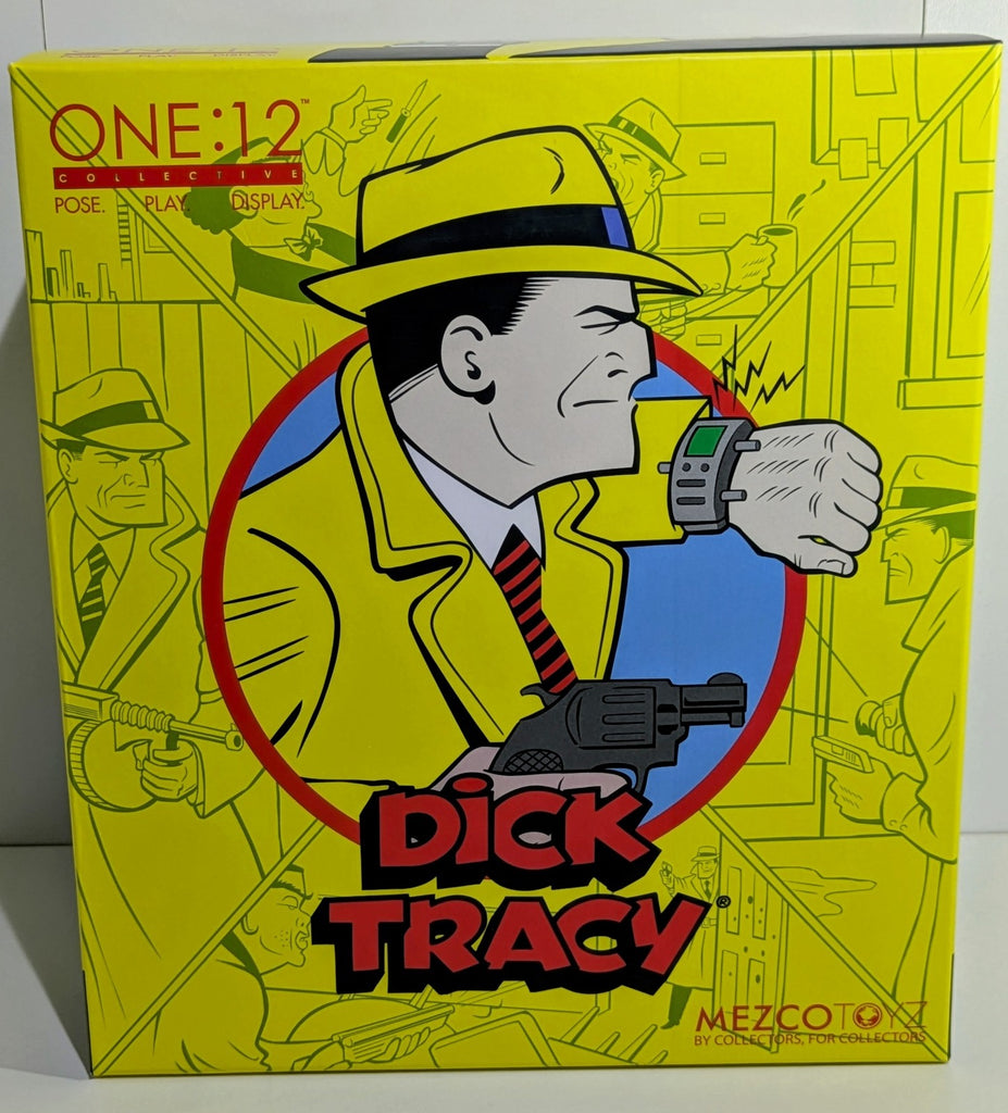 Mezco One:12 Collective Dick Tracy & Flattop Deluxe Boxed Set – BRAND NEW 