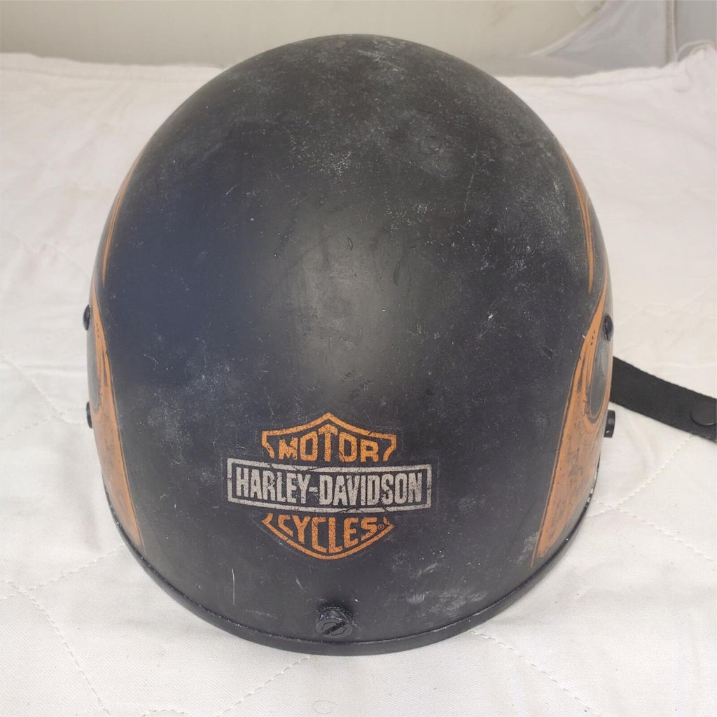 Harley Davidson Motor Cycles black Helmet Large