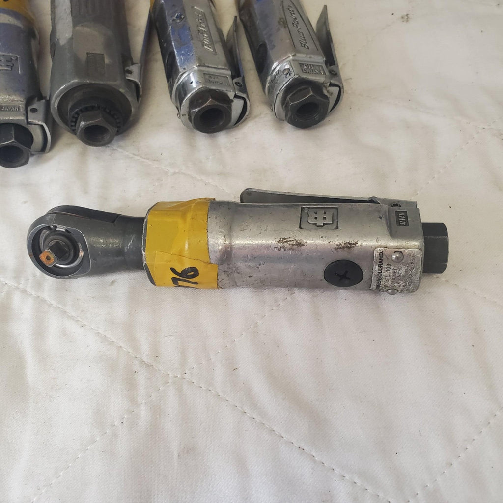 Lot of 5 Assorted Heavy Duty Pneumatic Air Ratchet Wrench Air Tool LOT-68
