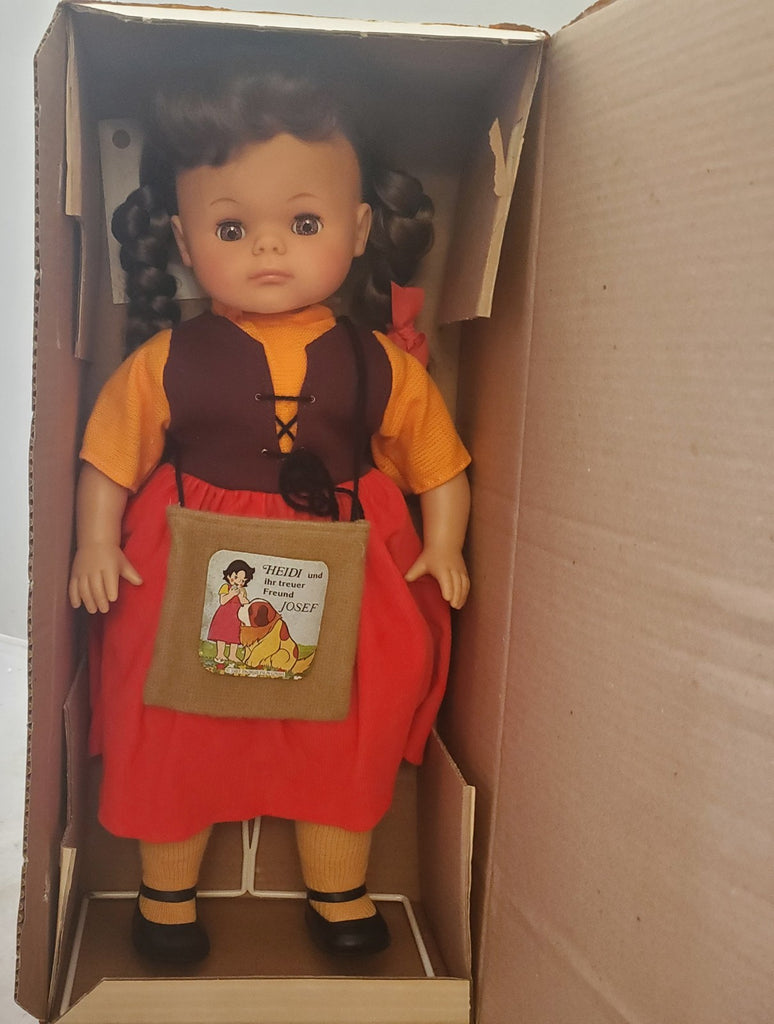 Vintage Heidi and Josef Western Germany Doll Und Ihr Treuer Freund Josef