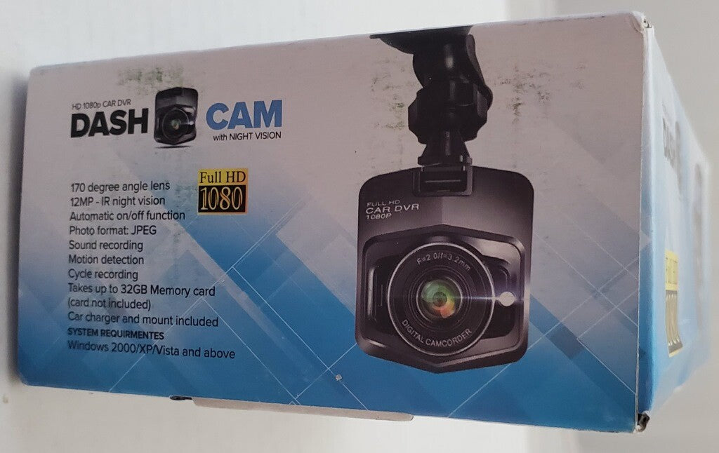 Used Dash Cam With Night Vision Full HD 1080p Car DVR