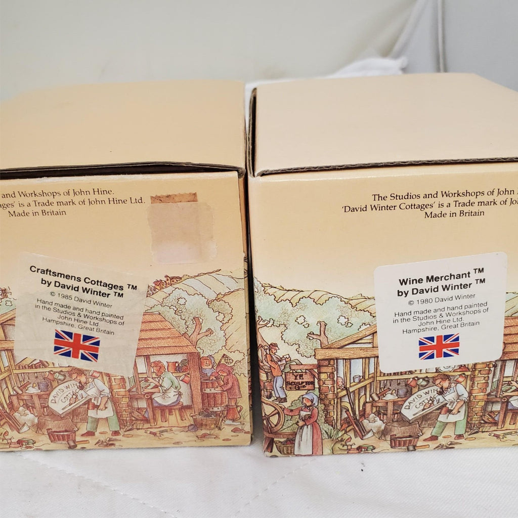 David Winter's Craftsman Cottage & Wine Merchant Cottage