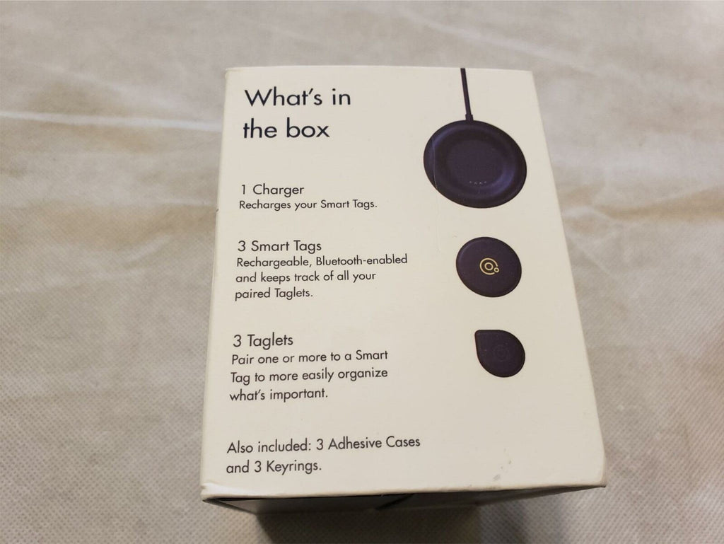 New Adero Smart Bag Standard Kit: 3 Smart Tags, 3 Taglets, and Smart Tag Charger