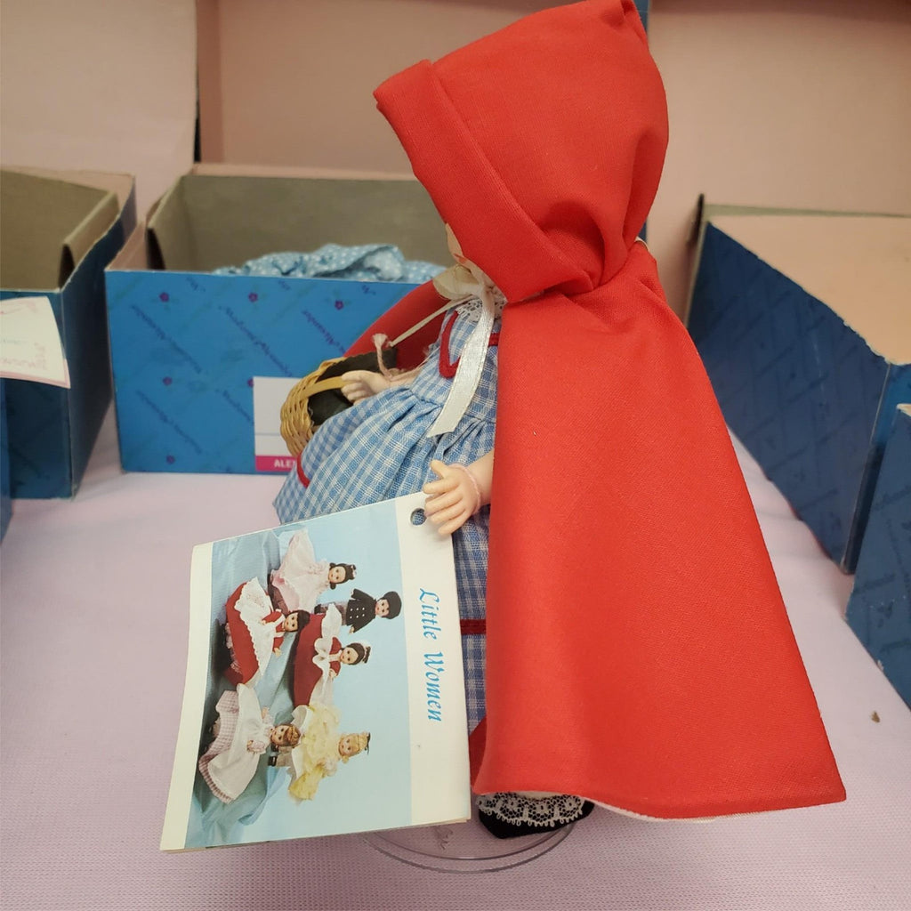 Set of 5 Madame Alexander Miniature Showcase Dolls with Box & Stand