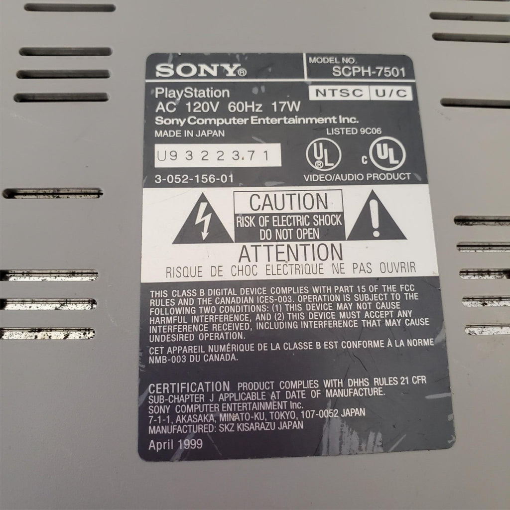 Lot of 7 Sony Play Station 1 Consoles For Parts #3