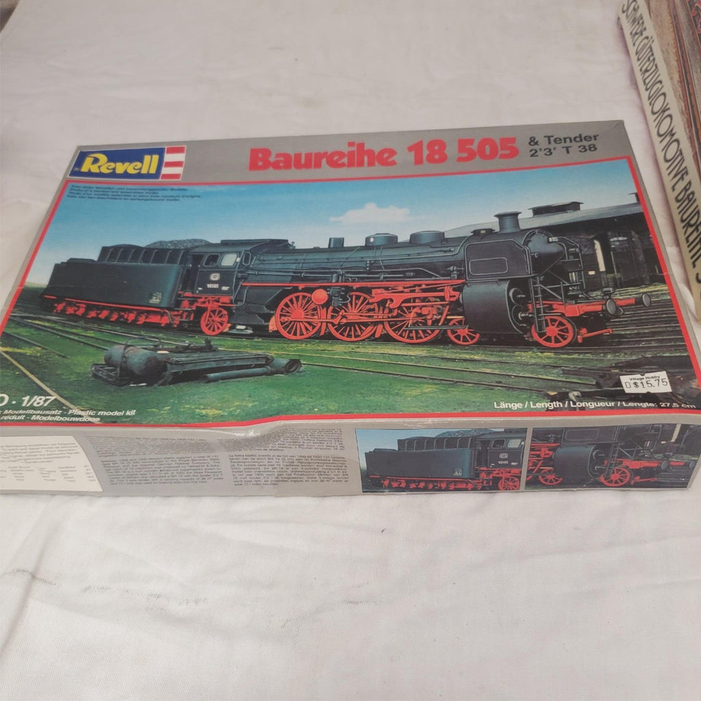 Lot of 4 ESCI & Revel 2162 1/87 Schnellzug-Lokomotive Baureihe Plastic Model kit