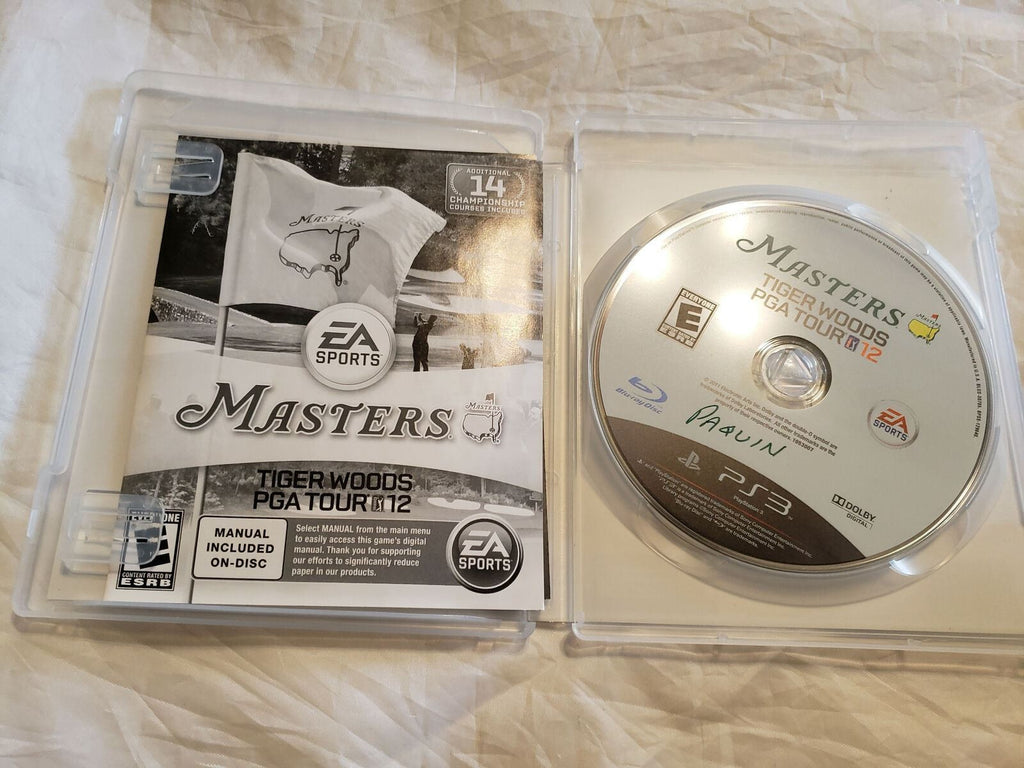 Tiger Woods PGA Tour 12 Masters Edition Sony PlayStation 3 PS3