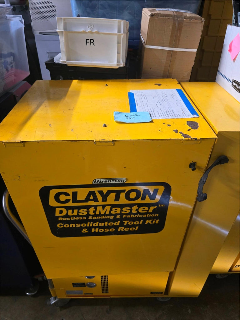 Clayton DustMaster Consolidated Tool Kit and Hose Reel #2