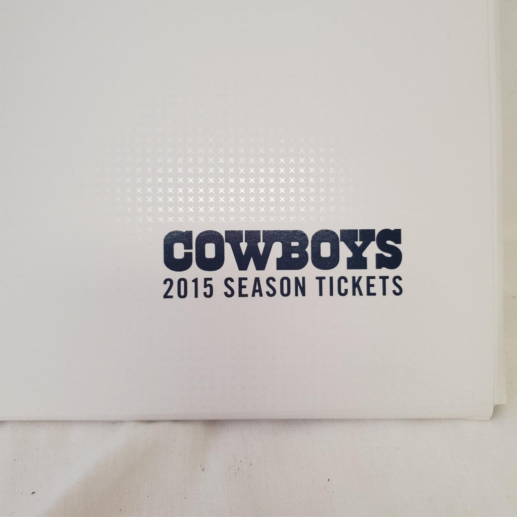 Dallas Cowboys 2015 Season Tickets Collection