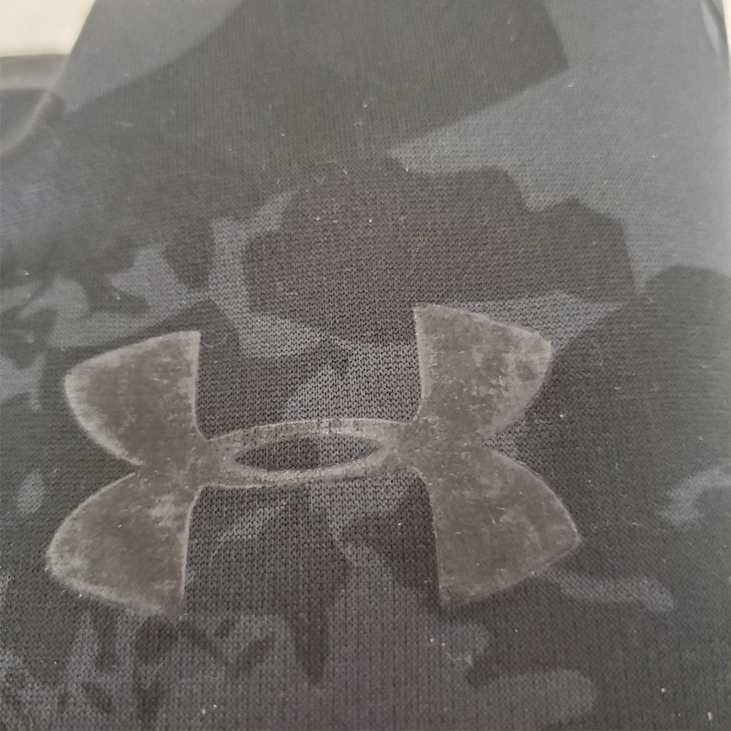 Under Armour ColdGear XXL Loose Fit Black Camo Pullover Hoodie