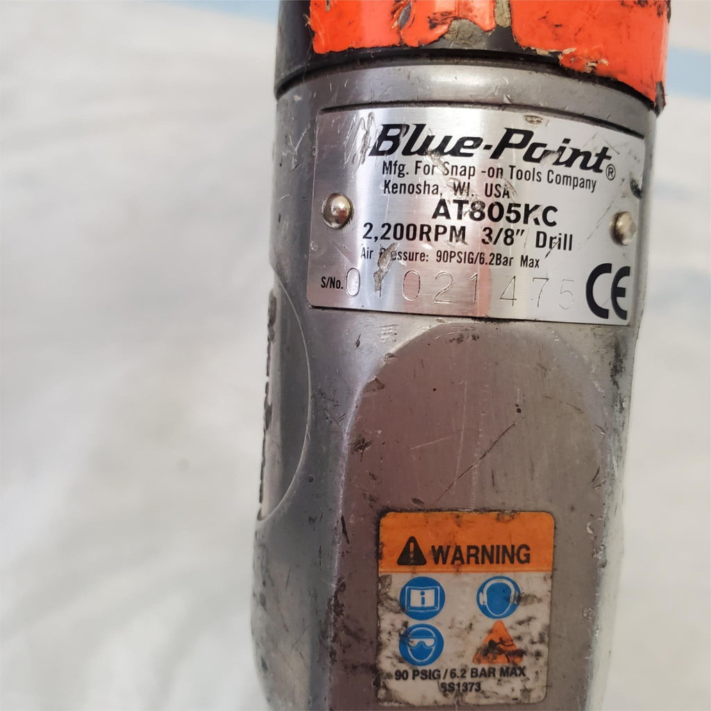 Blue Point AT805KC Pistol Grip Pneumatic Air Drill Air Tool VV-29