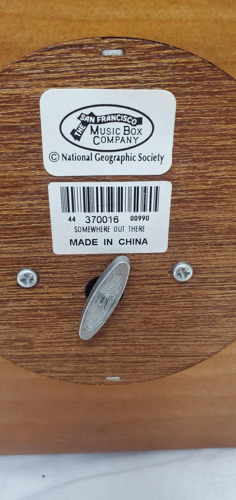 San Francisco Music Box Company Elephant Figurine National Geographic Society