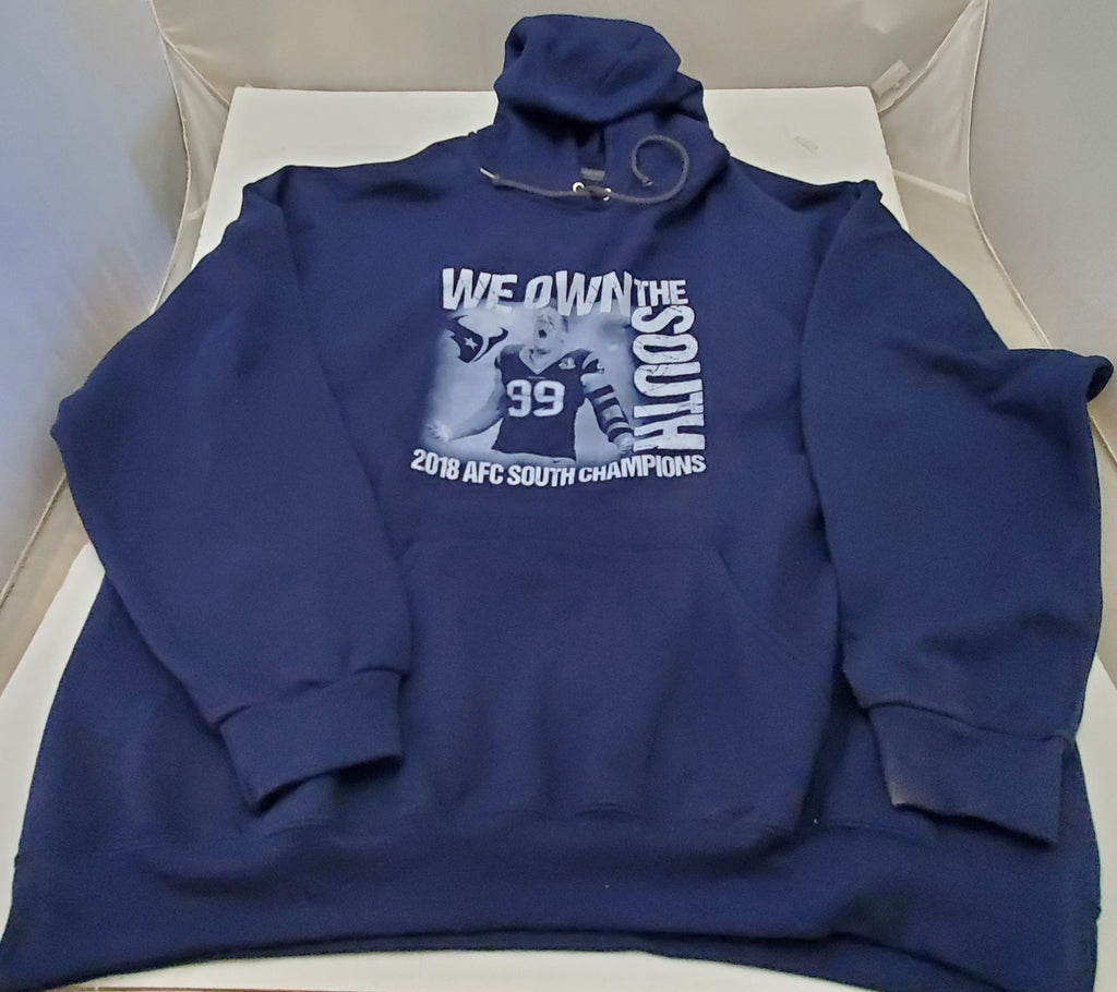 Gildan Men’s 2018 AFC South Champions Baseball Sweatshirts Hooded Size 2XLarge