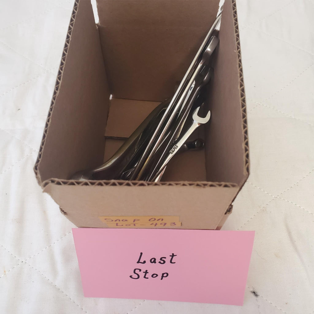 Lot of 10 Snap-On Combination Wrench & Double Box Offset Wrench LOT 493
