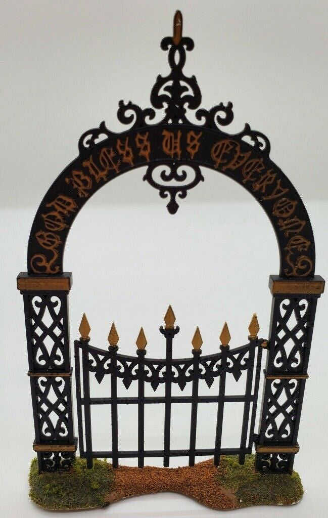 Heritage Village Collection Dept 56 - Victorian Wrought Iron Gate ONLY
