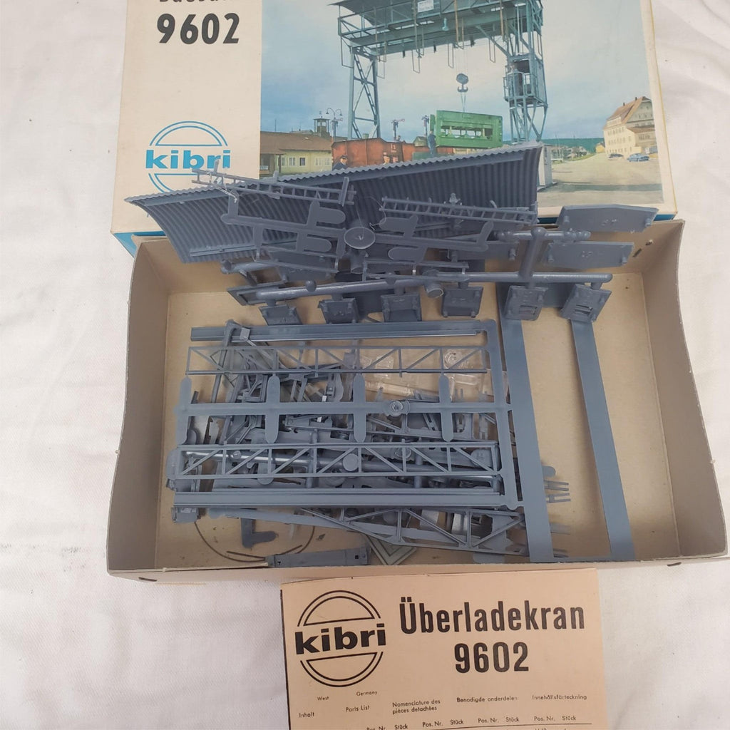 Lot of 4 Vintage HO Scale9784,9602,9782 Kibri Model Power Western Union Building