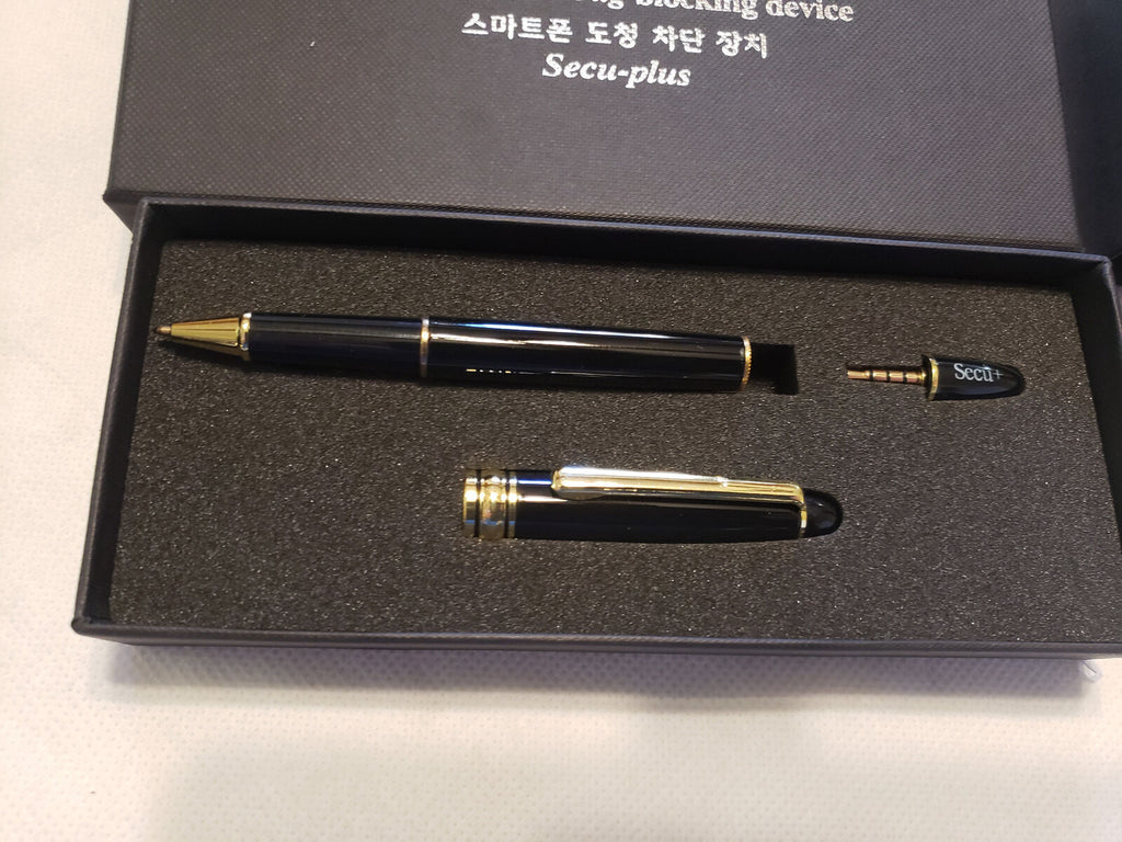 Record Your Life Secu-Plus Smart Phone Bug Blocking Device Pen