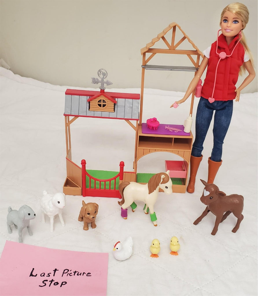 Barbie Sweet Orchard Farm Doll & Vet Playset