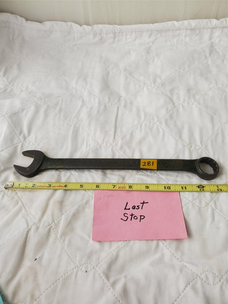 PROTO Black 1232B Combination Wrench  Tool LOT 281