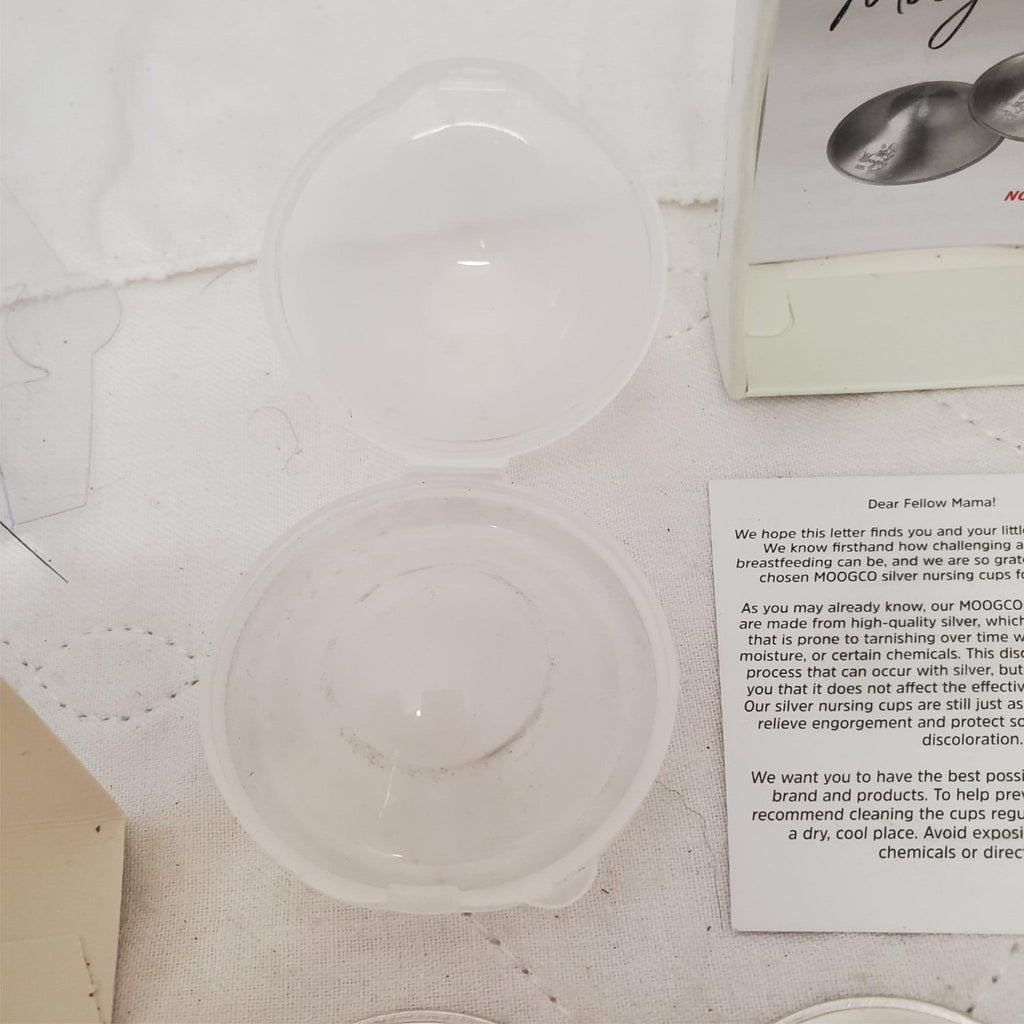 Moogco 925 Silver Nipple Shields Nursing Cups