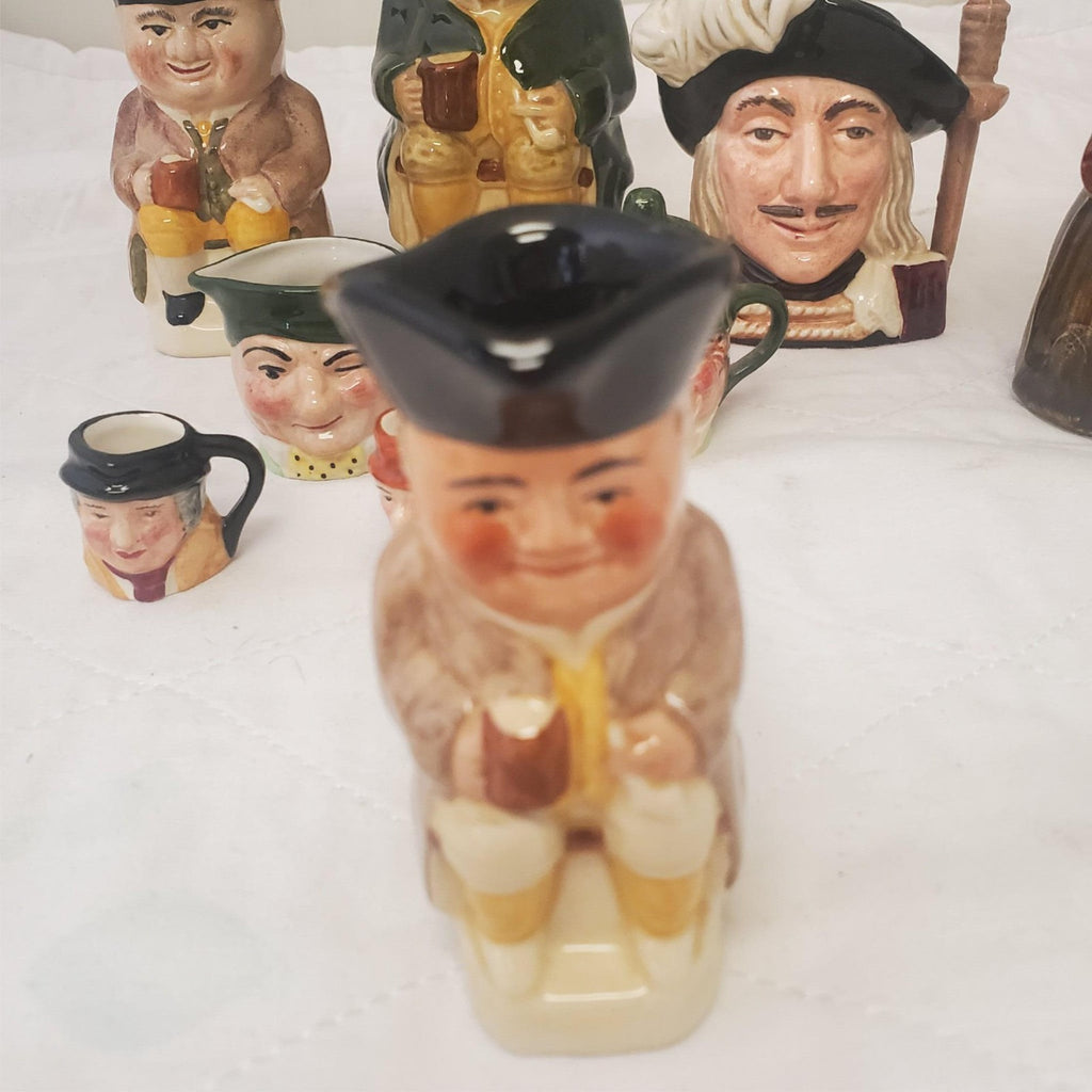 Assorted Toby Jug & Royal Doulton Aramis Three Musketeers Ceramic Cups 