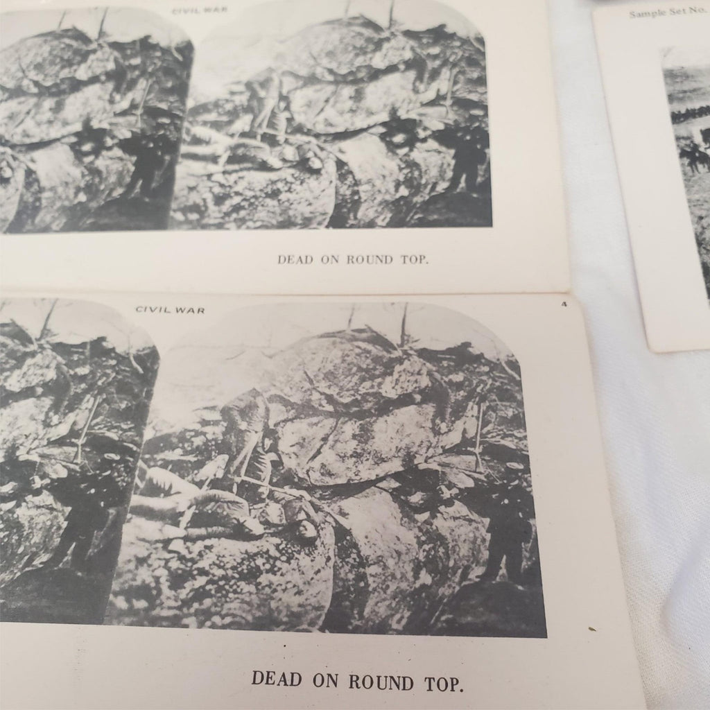 Vintage 1865 Holmes Stereoscope Stereo Classics Photo View Cards 59 Cards