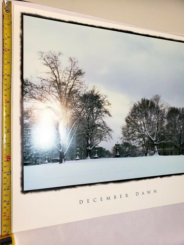 December Dawn Washington DC 1992 Mitchell Printed by Westland Printer
