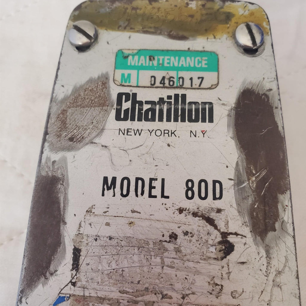 Chatillon 80D Hand Held Spring Gauge LOT-171
