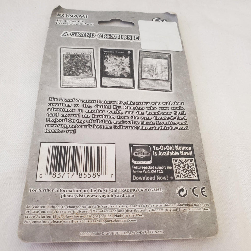 Konami Yu-Gi-Oh! TCG Yugi Pack 7 Card Trading Game Card